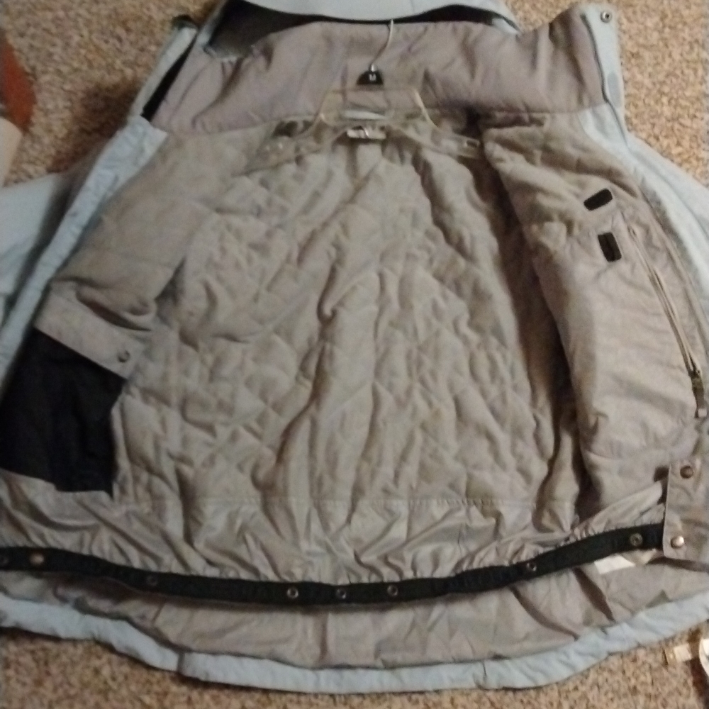 Baby blue Bonfire Winter Ski coat - Picture 12 of 13
